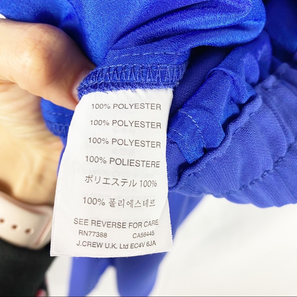 J. Crew Blue Pants Size 4 - Picture 7 of 9